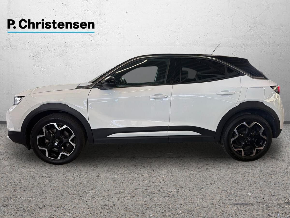 Hvid Opel Mokka-e fra 2024