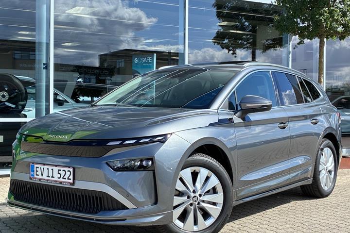 Grå Skoda Enyaq fra 2026