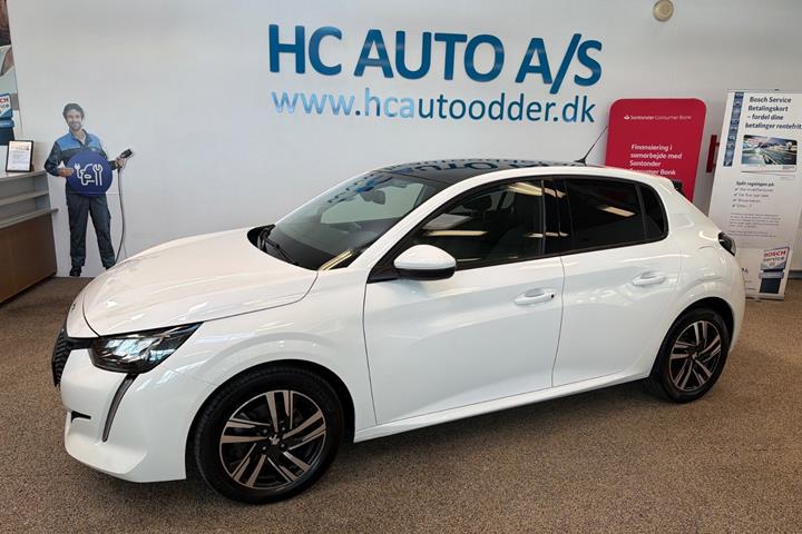 Hvid Peugeot 208 fra 2020