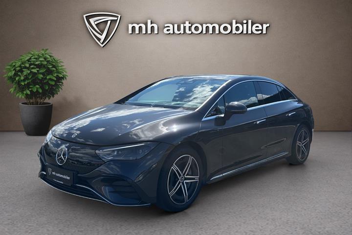 Grå Mercedes EQE350 fra 2023