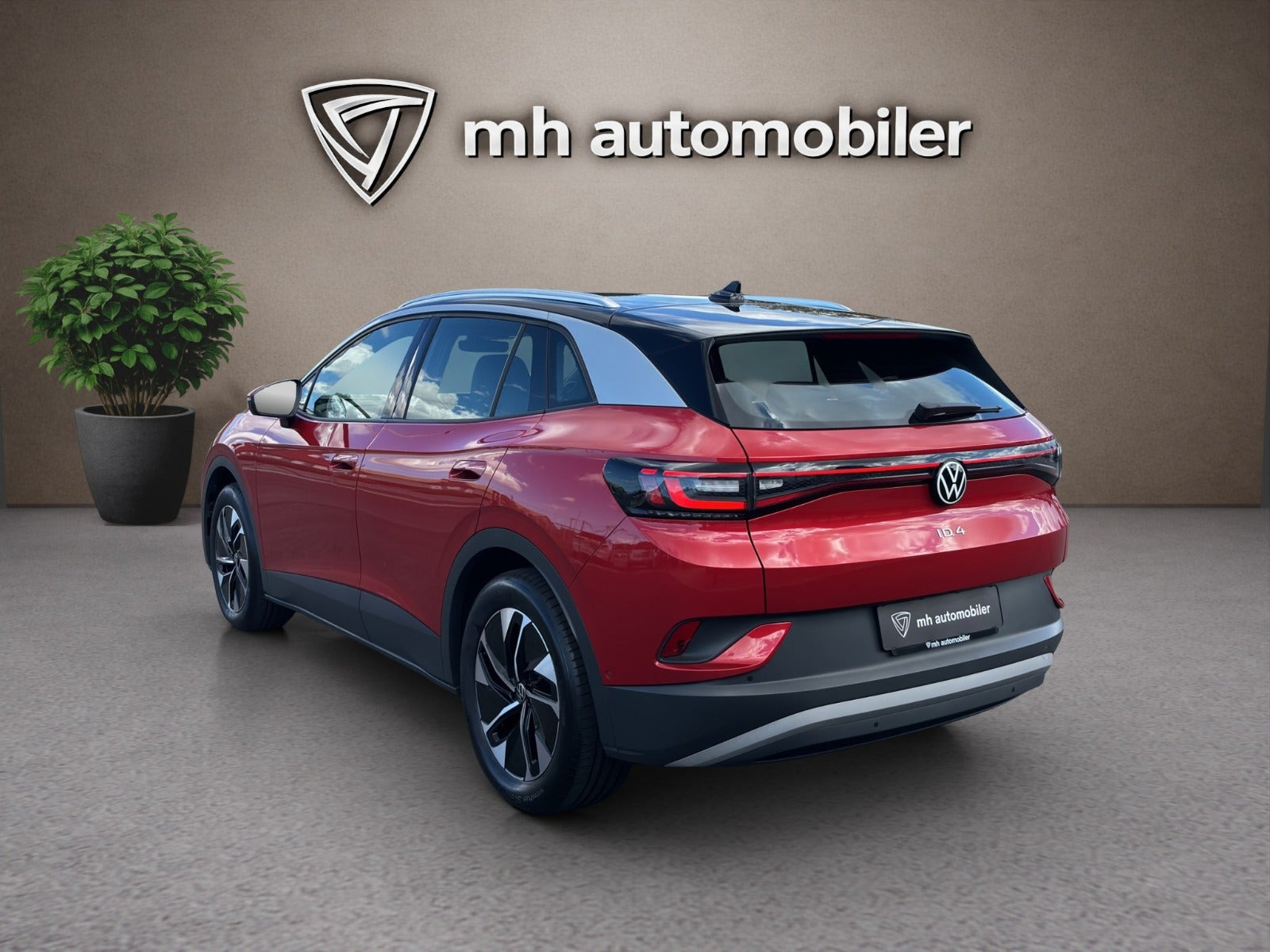 Rød VW ID.4 fra 2024