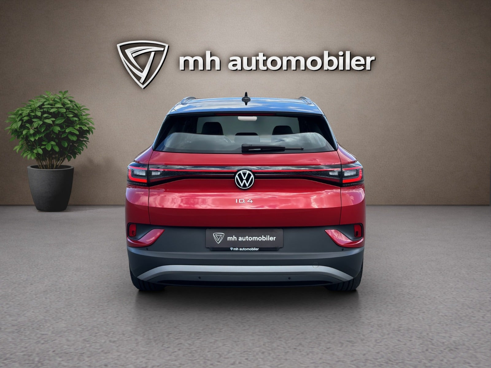 Rød VW ID.4 fra 2024