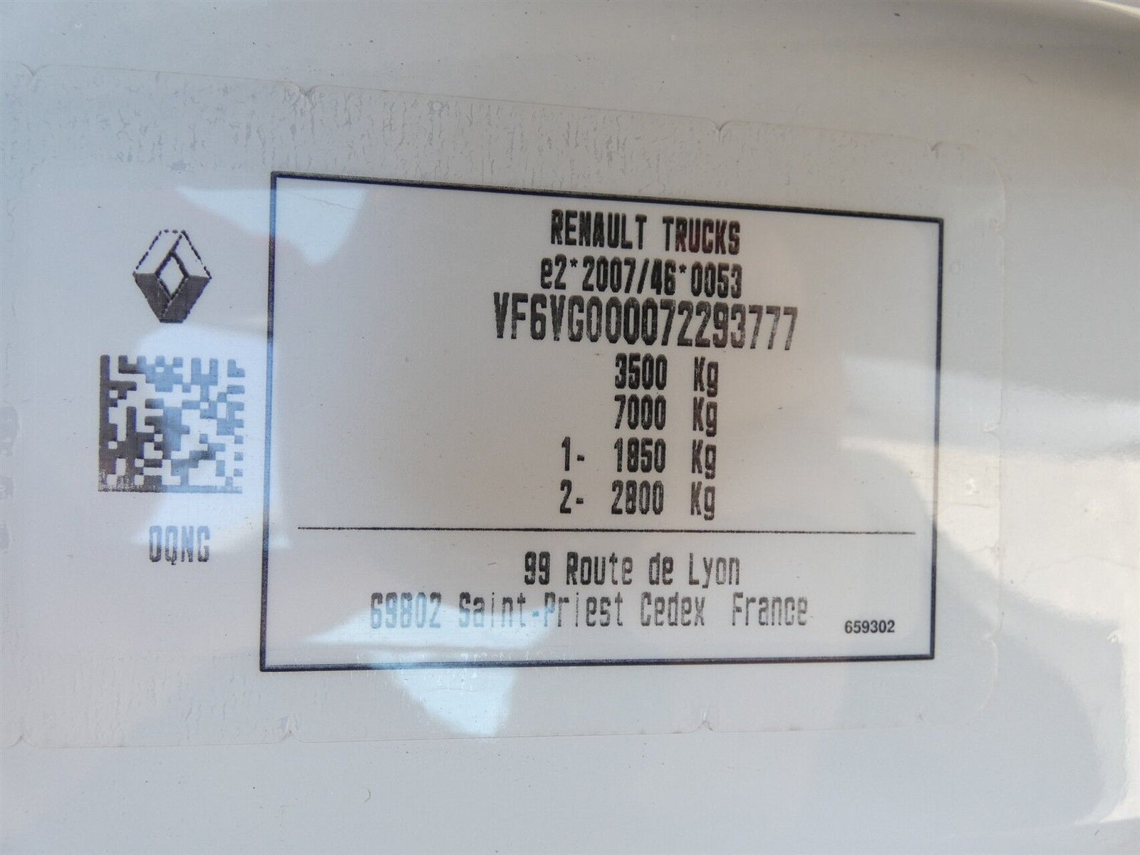 Hvid Renault Master IV T35 fra 2024