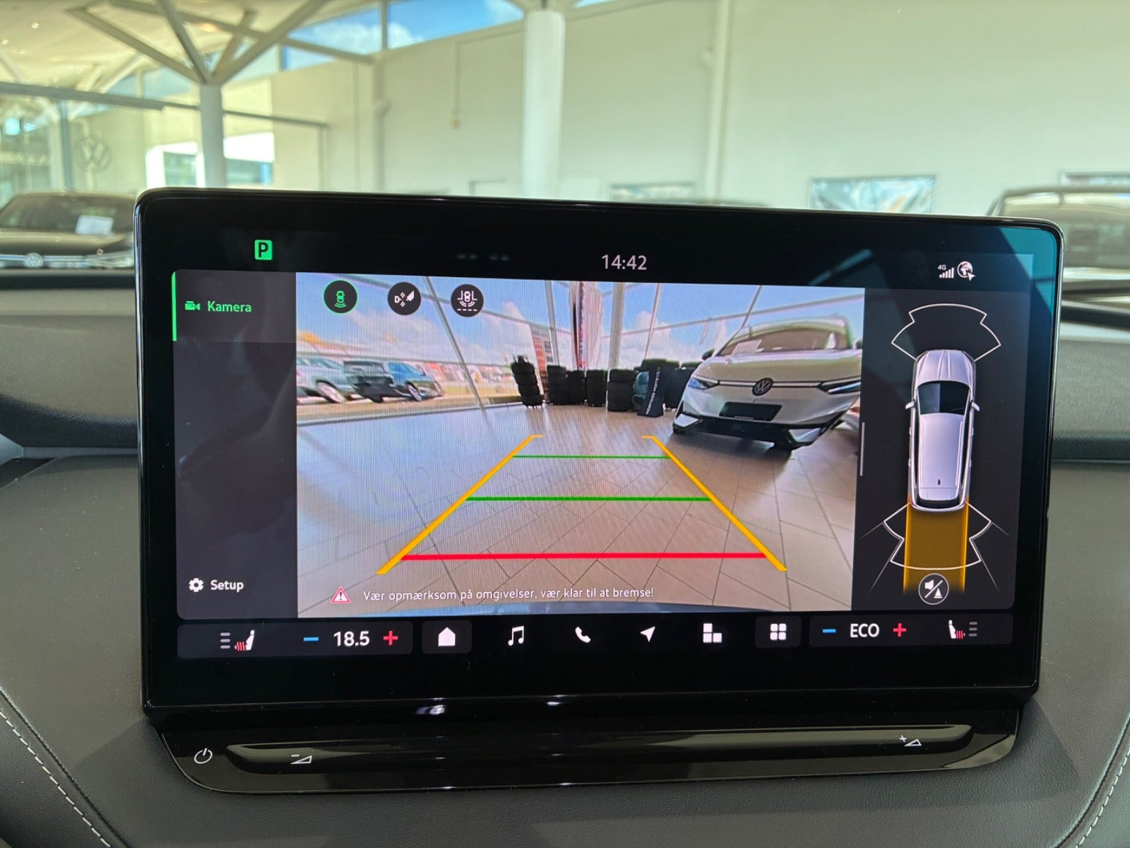 Grå Skoda Enyaq fra 2025