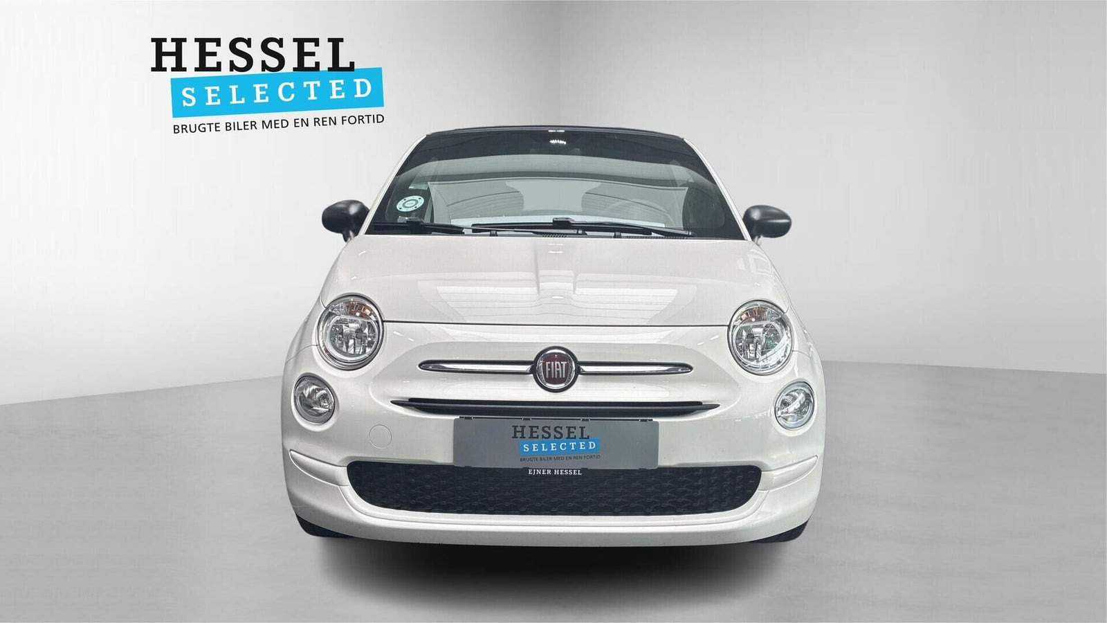 Beige Fiat 500C fra 2022