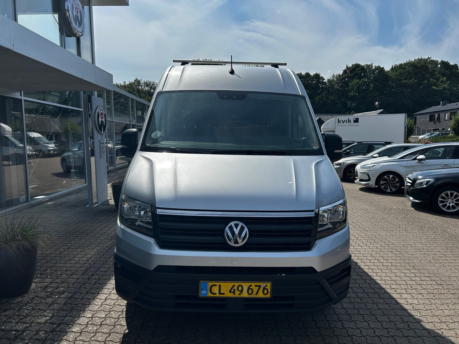 Sølv VW Crafter 30 fra 2019