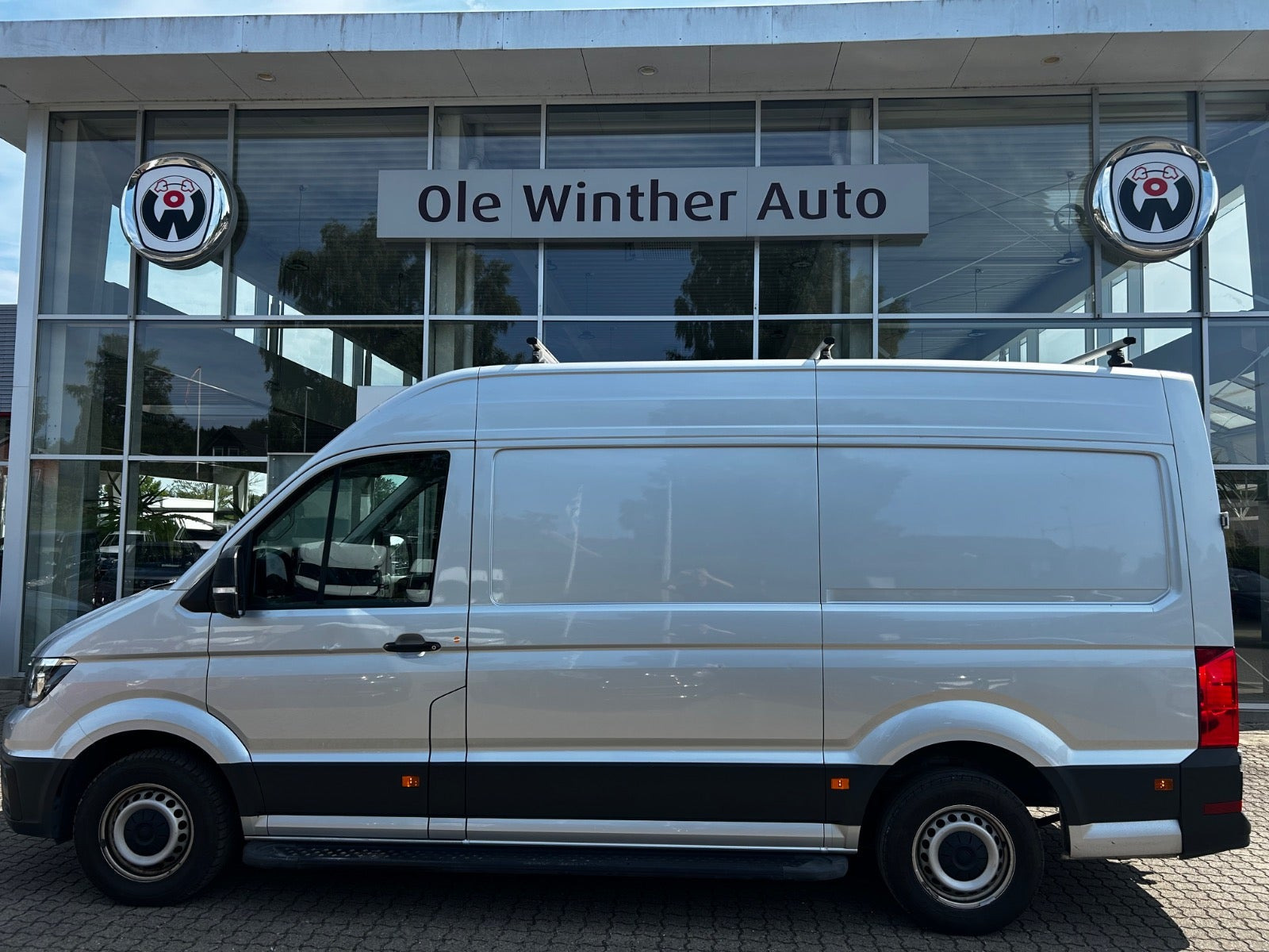 Sølv VW Crafter 30 fra 2019