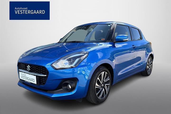 Blå Suzuki Swift fra 2024