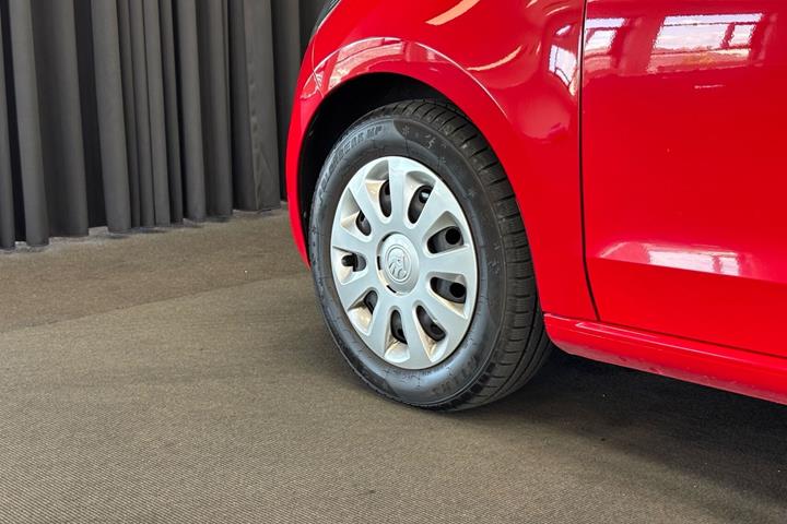 Rød Skoda Citigo fra 2013
