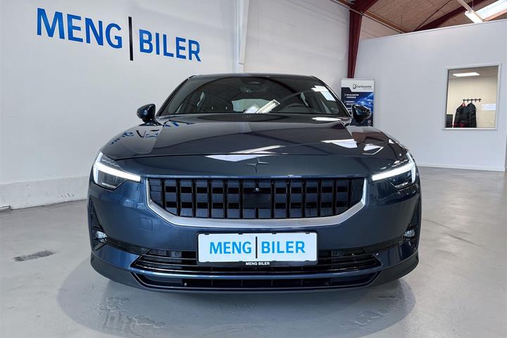 Blå Polestar 2 fra 2023