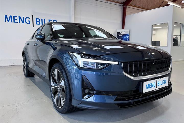 Blå Polestar 2 fra 2023