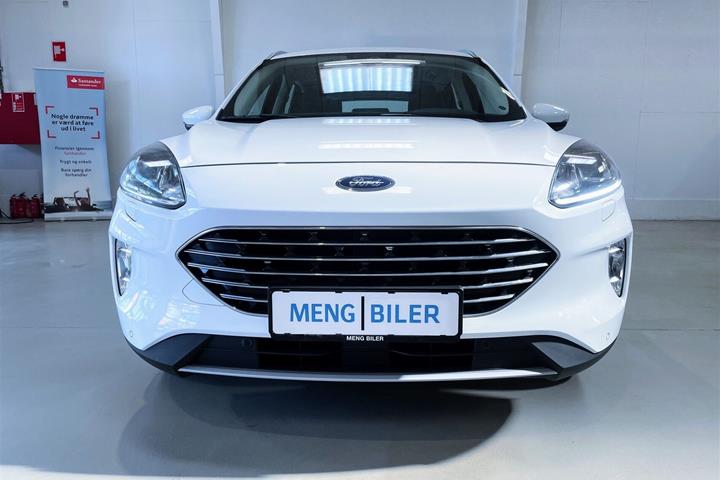 Hvid Ford Kuga fra 2021