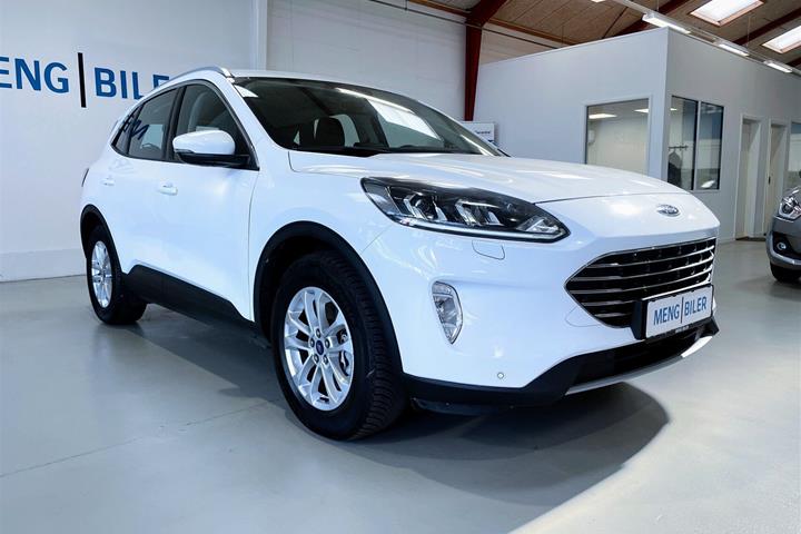 Hvid Ford Kuga fra 2021