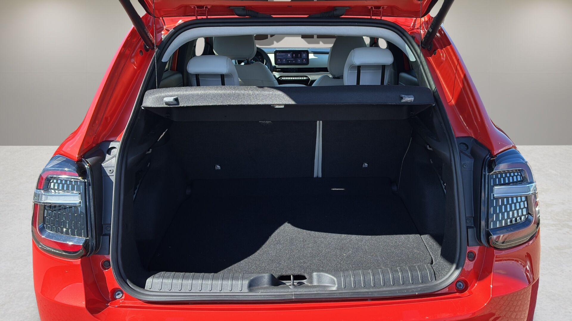 Orange Fiat 600e fra 2023