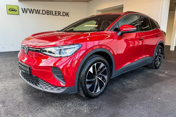 Rød VW ID.4 fra 2025
