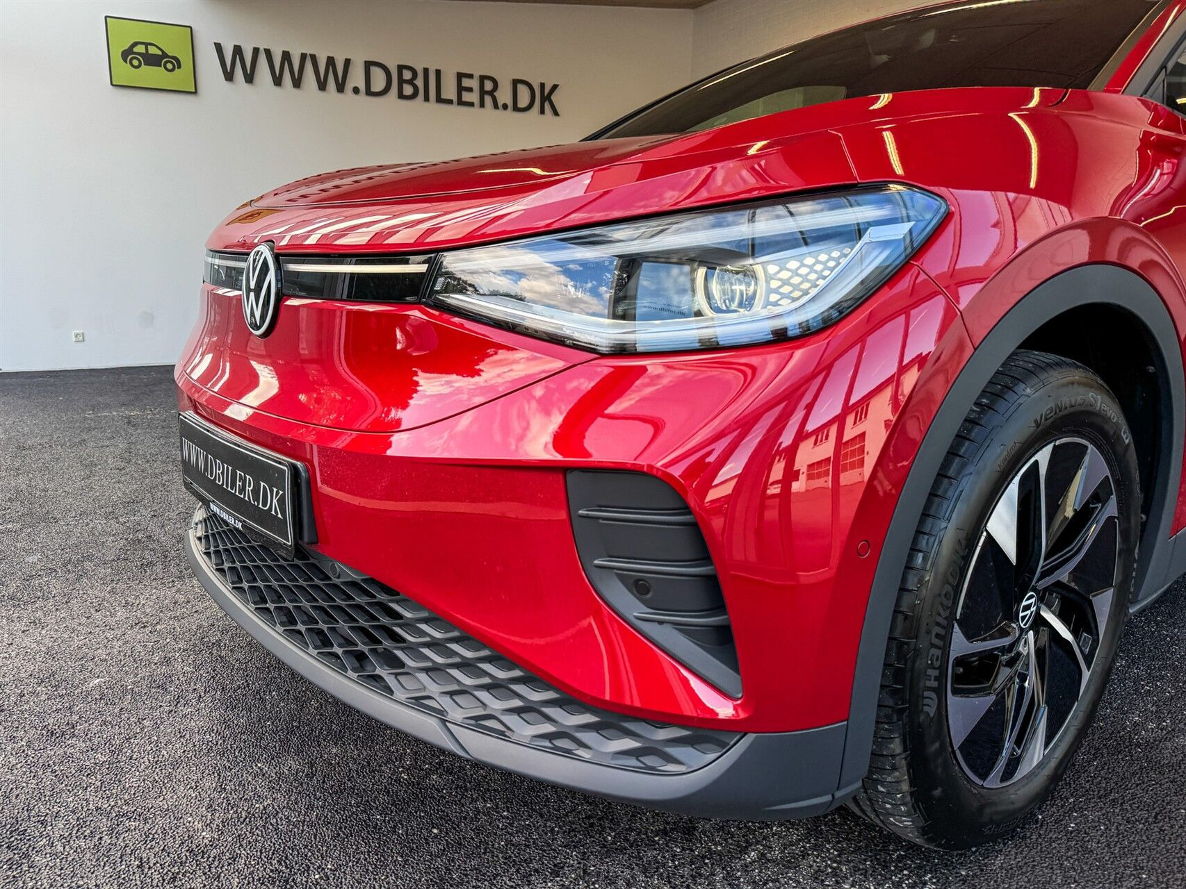 Rød VW ID.4 fra 2025