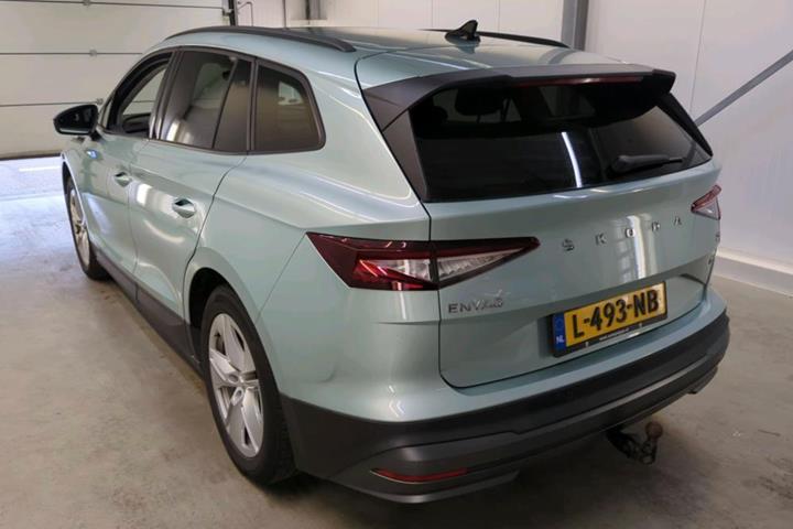Grøn Skoda Enyaq fra 2021
