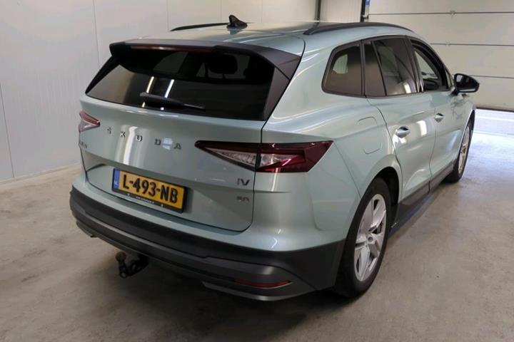 Grøn Skoda Enyaq fra 2021