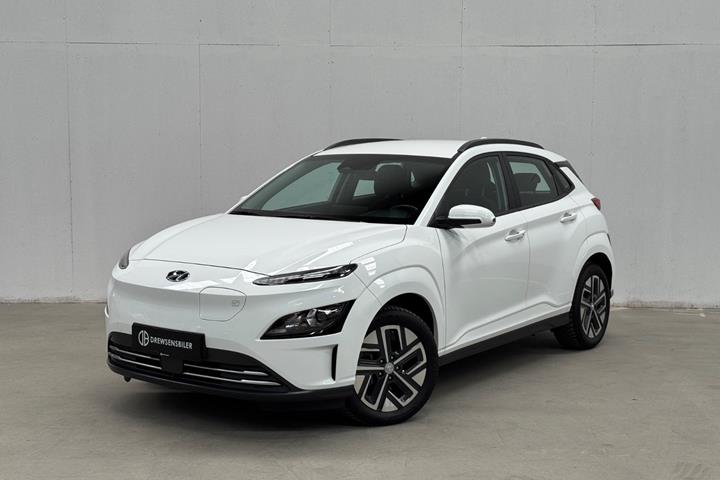 Hvid Hyundai Kona fra 2022
