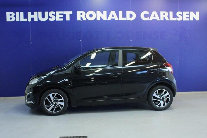 Sort Peugeot 108 fra 2019