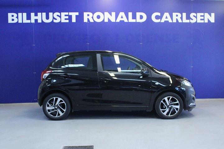 Sort Peugeot 108 fra 2019