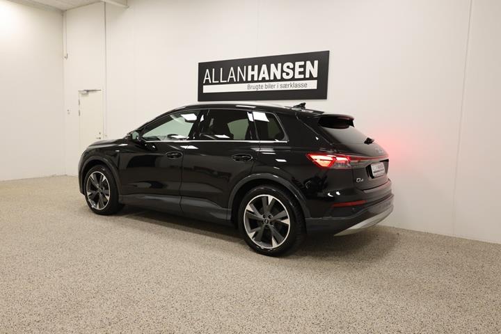 Sort Audi Q4 e-tron fra 2021