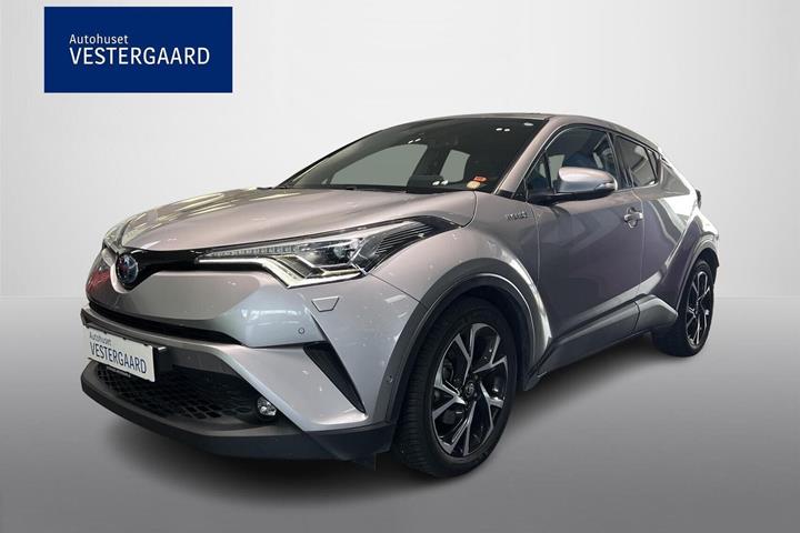 Grå Toyota C-HR fra 2019