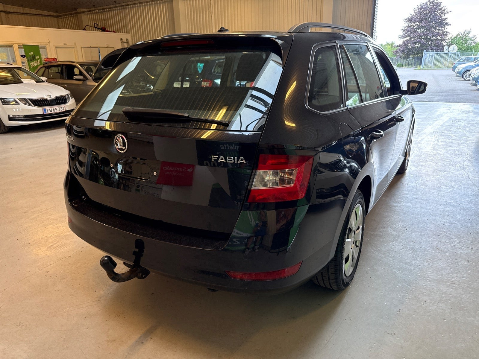 Sort Skoda Fabia fra 2020