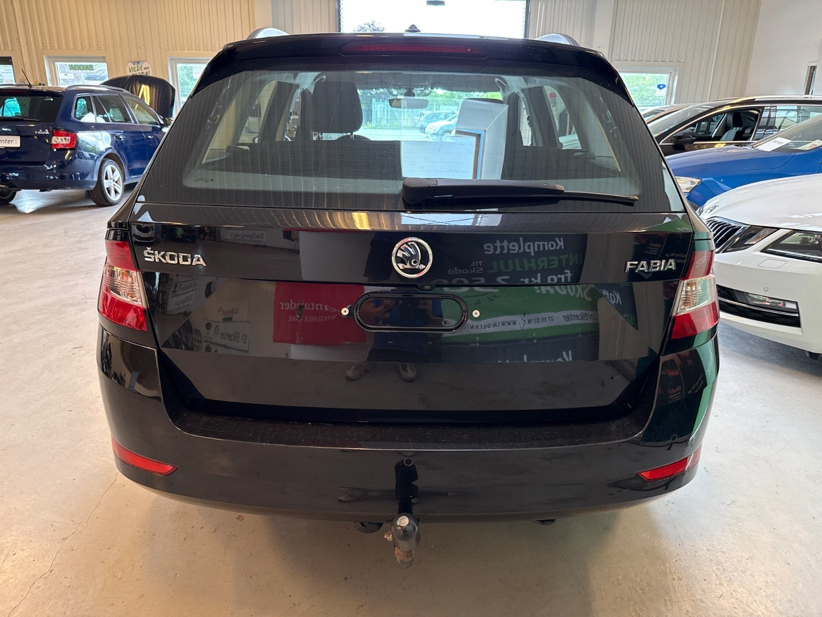 Sort Skoda Fabia fra 2020