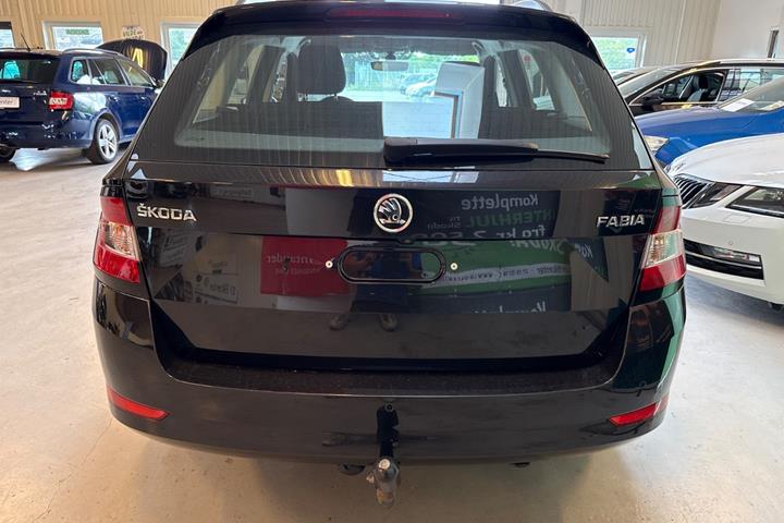 Sort Skoda Fabia fra 2020