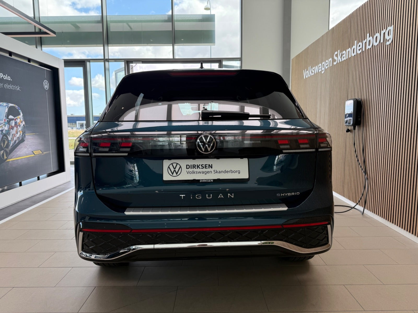 Sølv VW Tiguan fra 2024