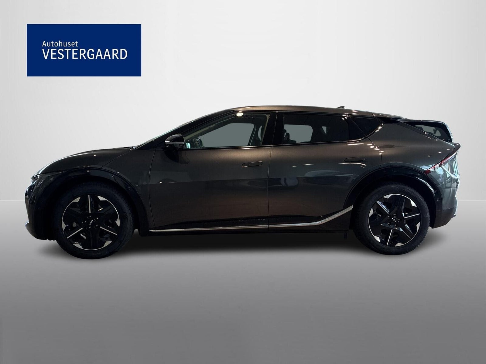 Grå Kia EV6 fra 2025