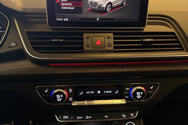 Hvid Audi SQ5 fra 2018