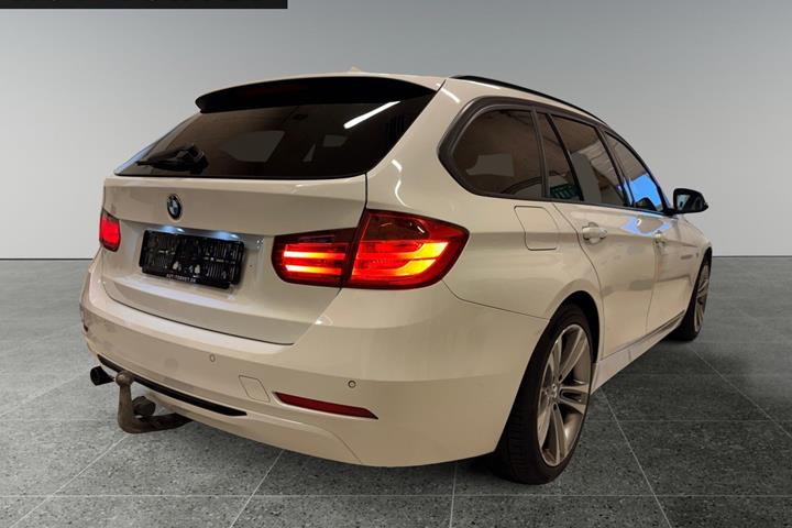 Hvid BMW 320d fra 2014