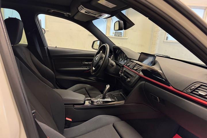 Hvid BMW 320d fra 2014