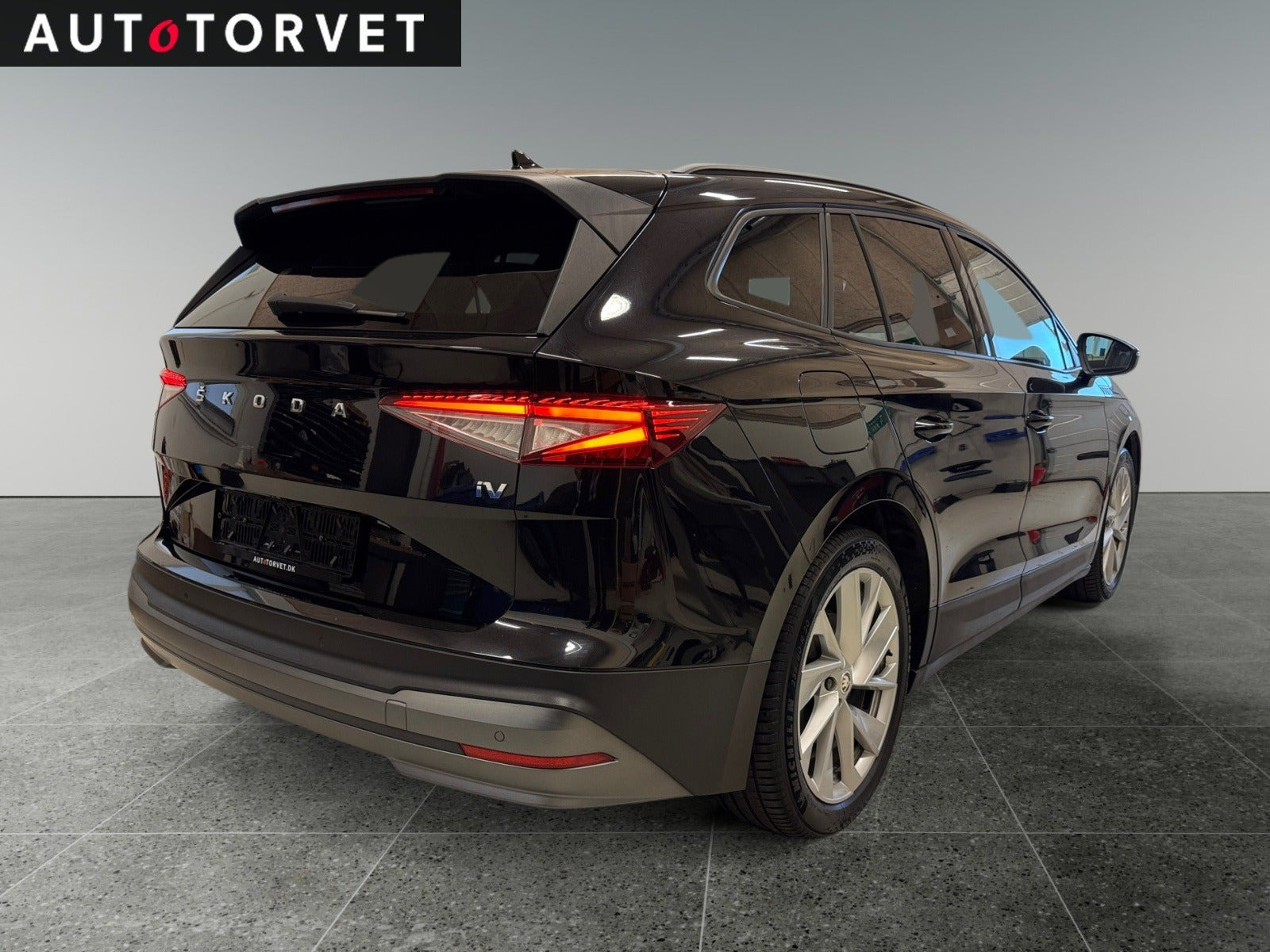 Sort Skoda Enyaq fra 2021