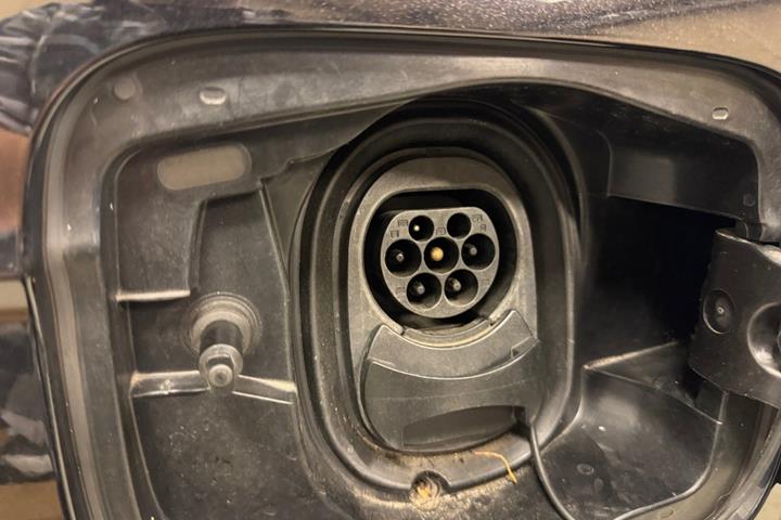 Sort Skoda Enyaq fra 2021