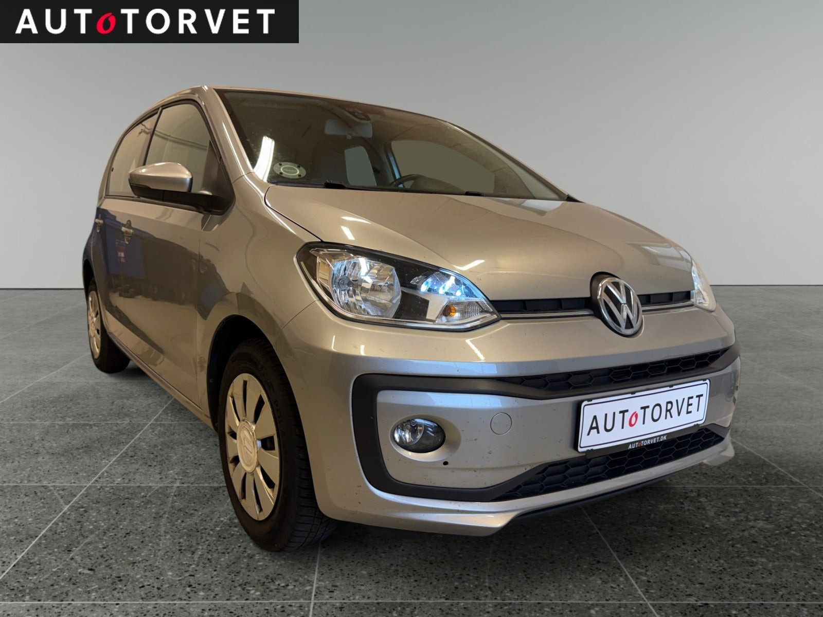 Sølv VW UP! fra 2017