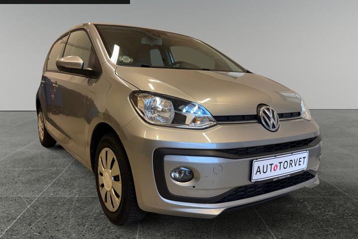 Sølv VW UP! fra 2017