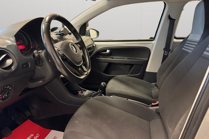Sølv VW UP! fra 2017