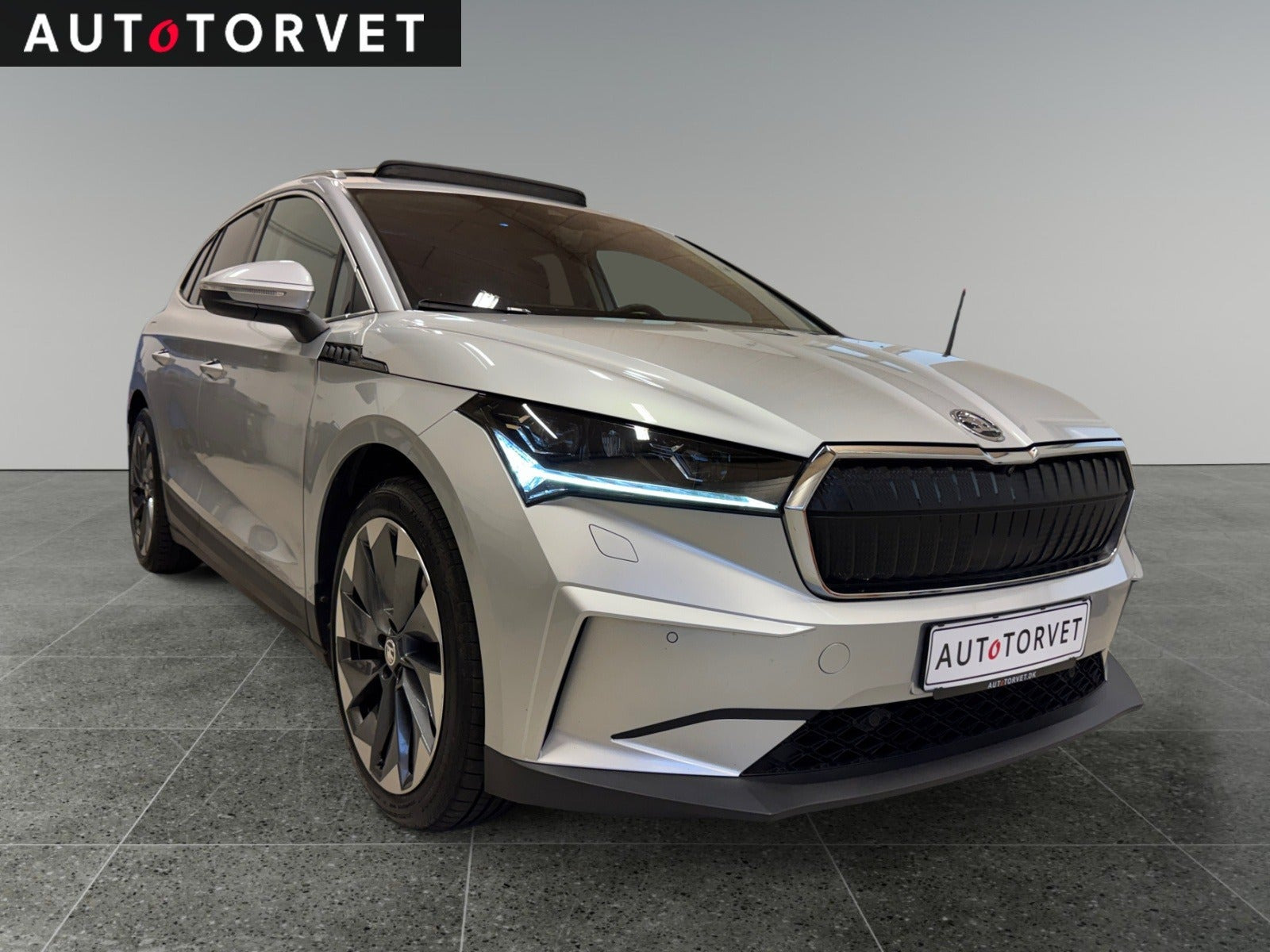 Sølv Skoda Enyaq fra 2021