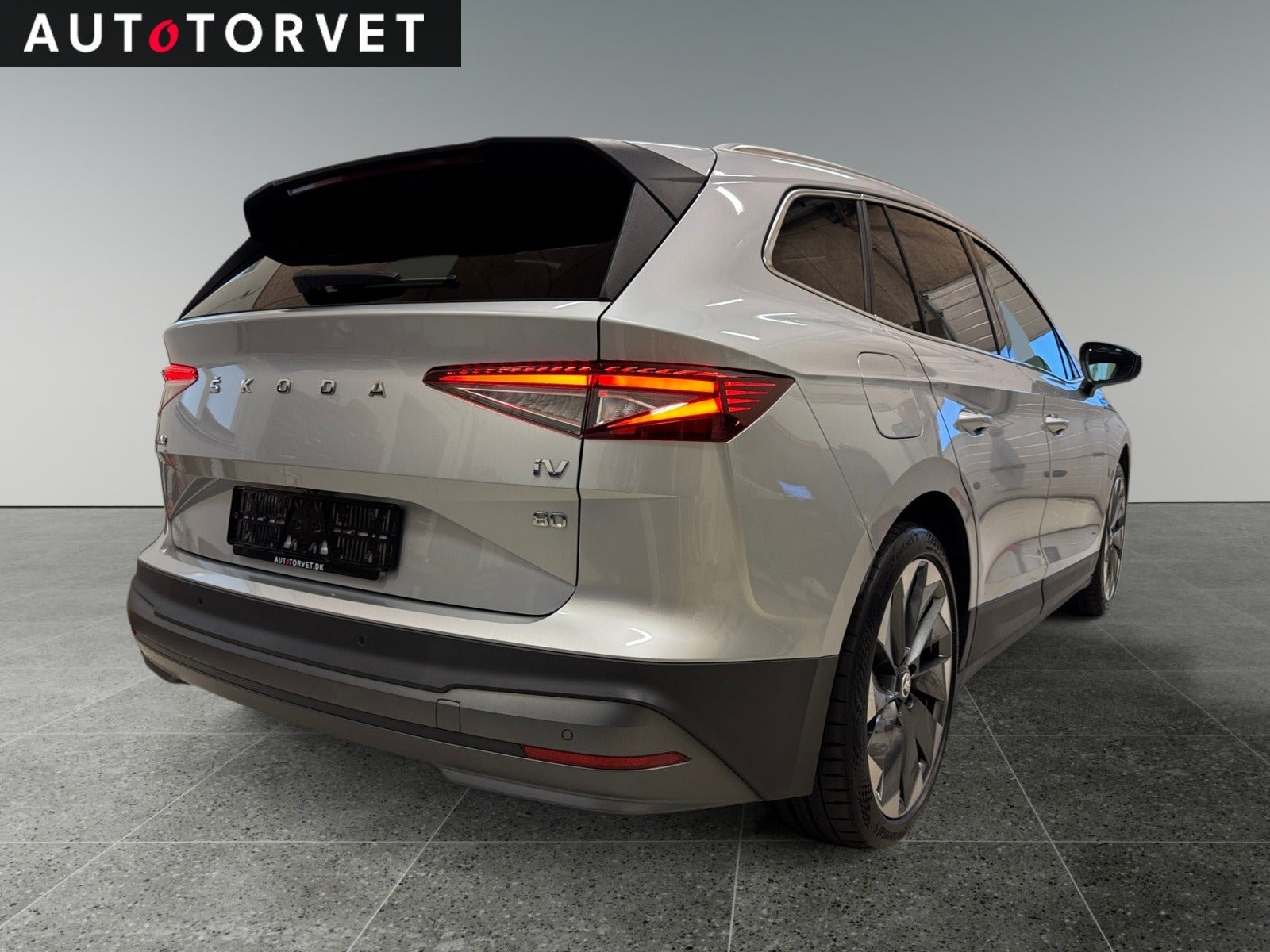 Sølv Skoda Enyaq fra 2021