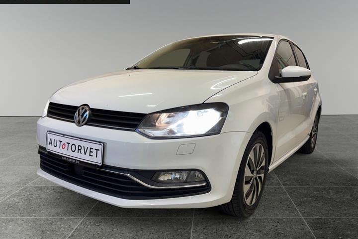 Hvid VW Polo fra 2015