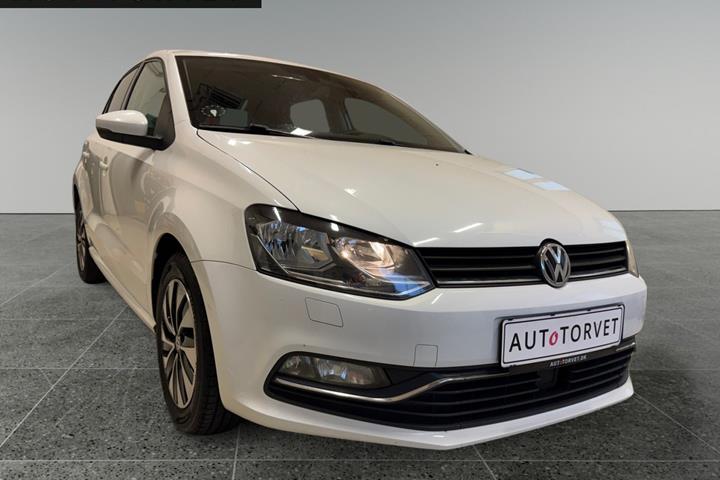 Hvid VW Polo fra 2015