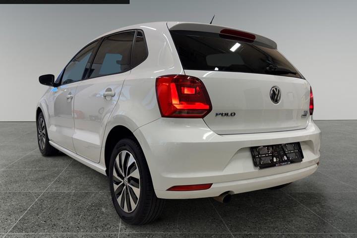 Hvid VW Polo fra 2015