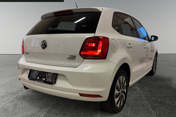 Hvid VW Polo fra 2015