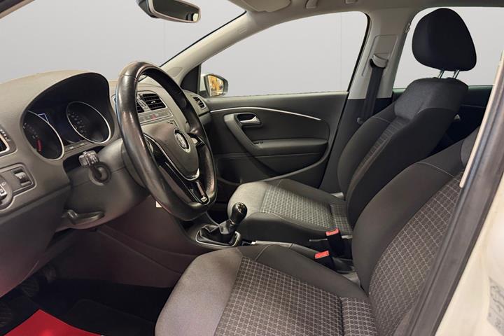Hvid VW Polo fra 2015