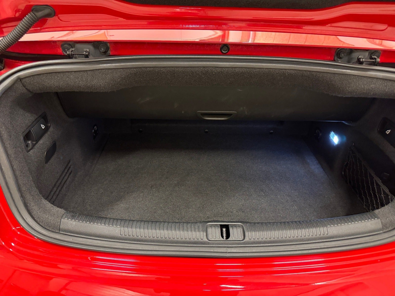 Rød Audi A3 fra 2018