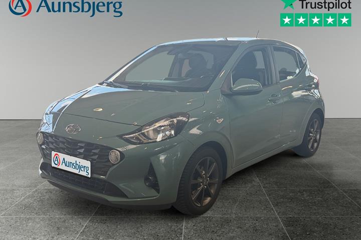 Grøn Hyundai i10 fra 2022