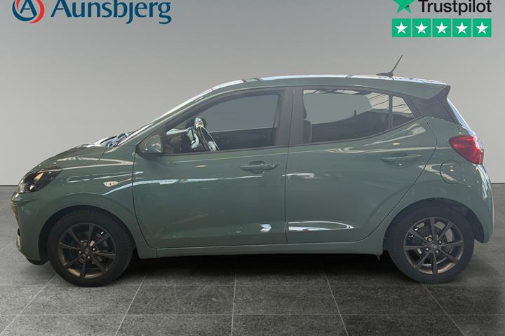 Grøn Hyundai i10 fra 2022